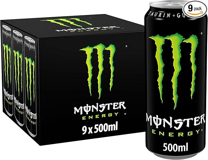 Monster Energy Drink, 9 x 500 ml